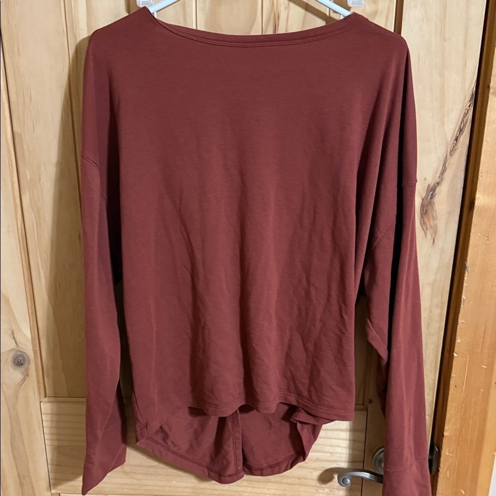 Old Navy Active Women's Long Sleeve Top - Rust
